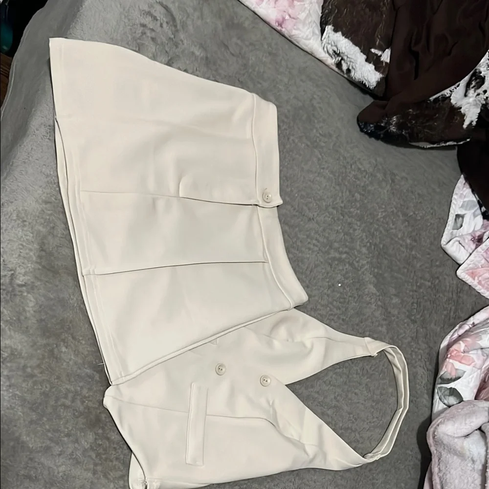 Cream Halter Top and Skirt Set - Picture 4 of 4